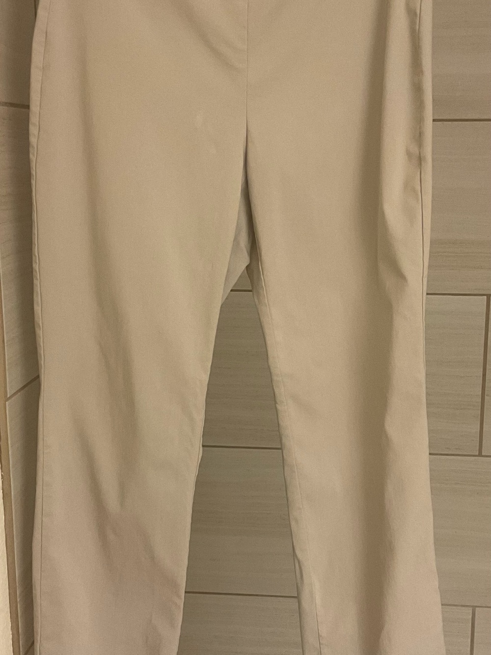JM Collection Straight-Leg Pants in Beige